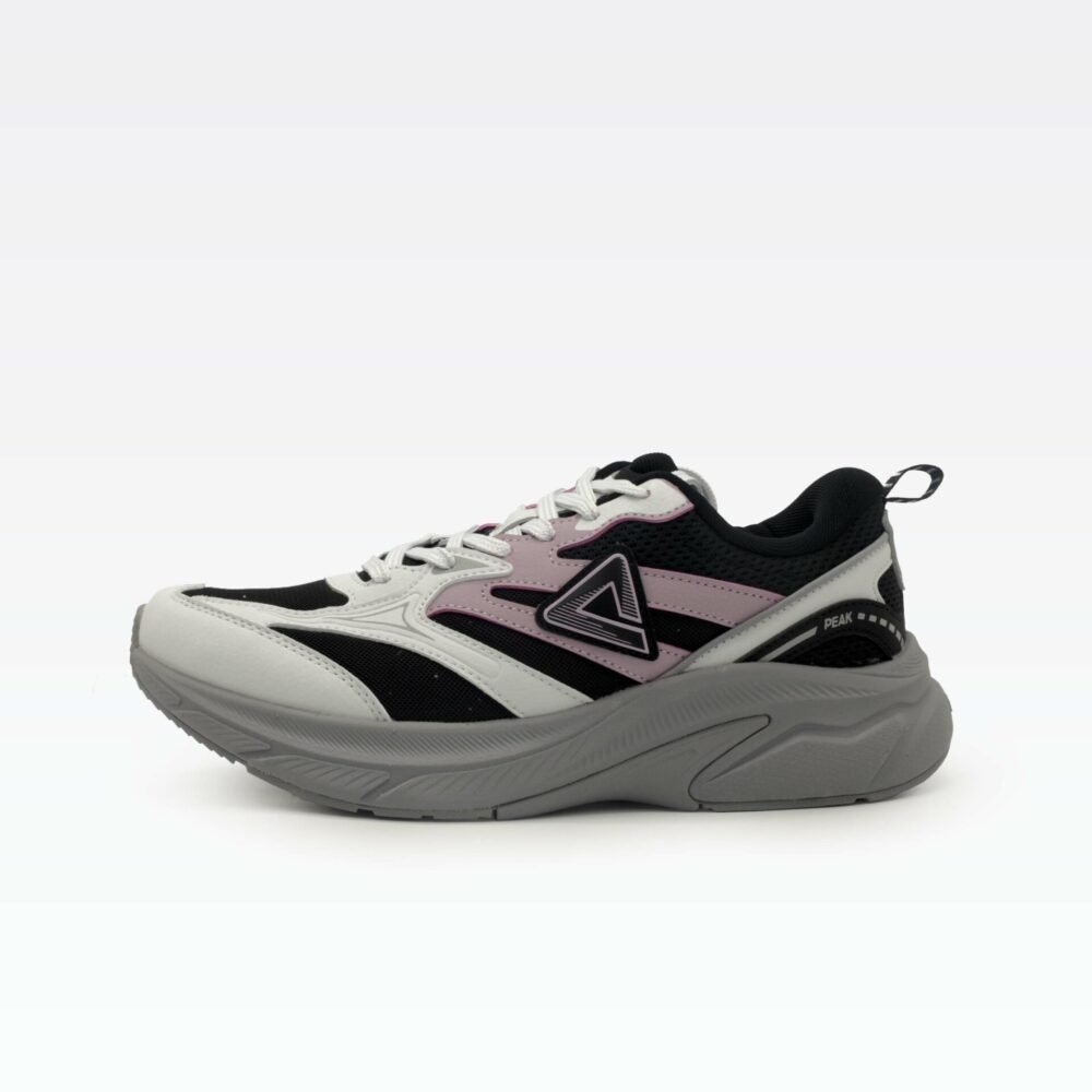Peak Running Shoes Lt.Grey/Black – Image 3
