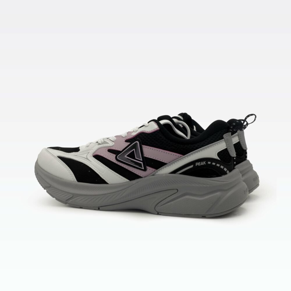 Peak Running Shoes Lt.Grey/Black – Image 4