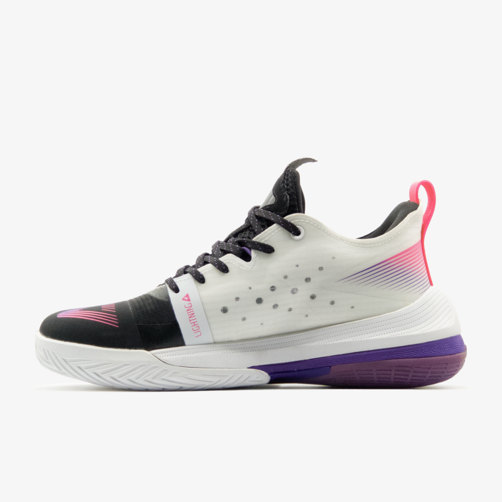 Peak Basketball shoes Black/Lakers Purple – Image 2