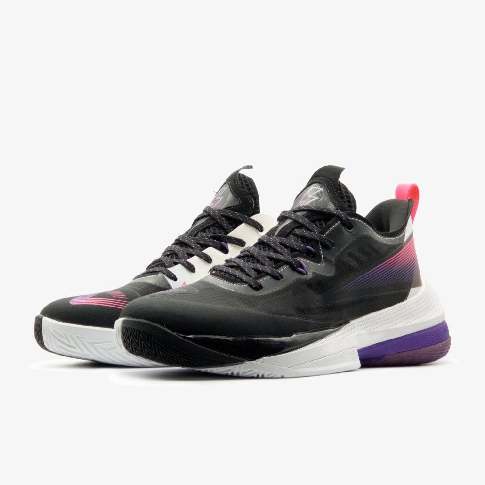 Peak Basketball shoes Black/Lakers Purple – Image 3
