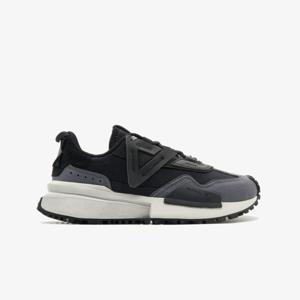 PEAK FASHION CASUAL SHOES BLACK/PALOMA ASH