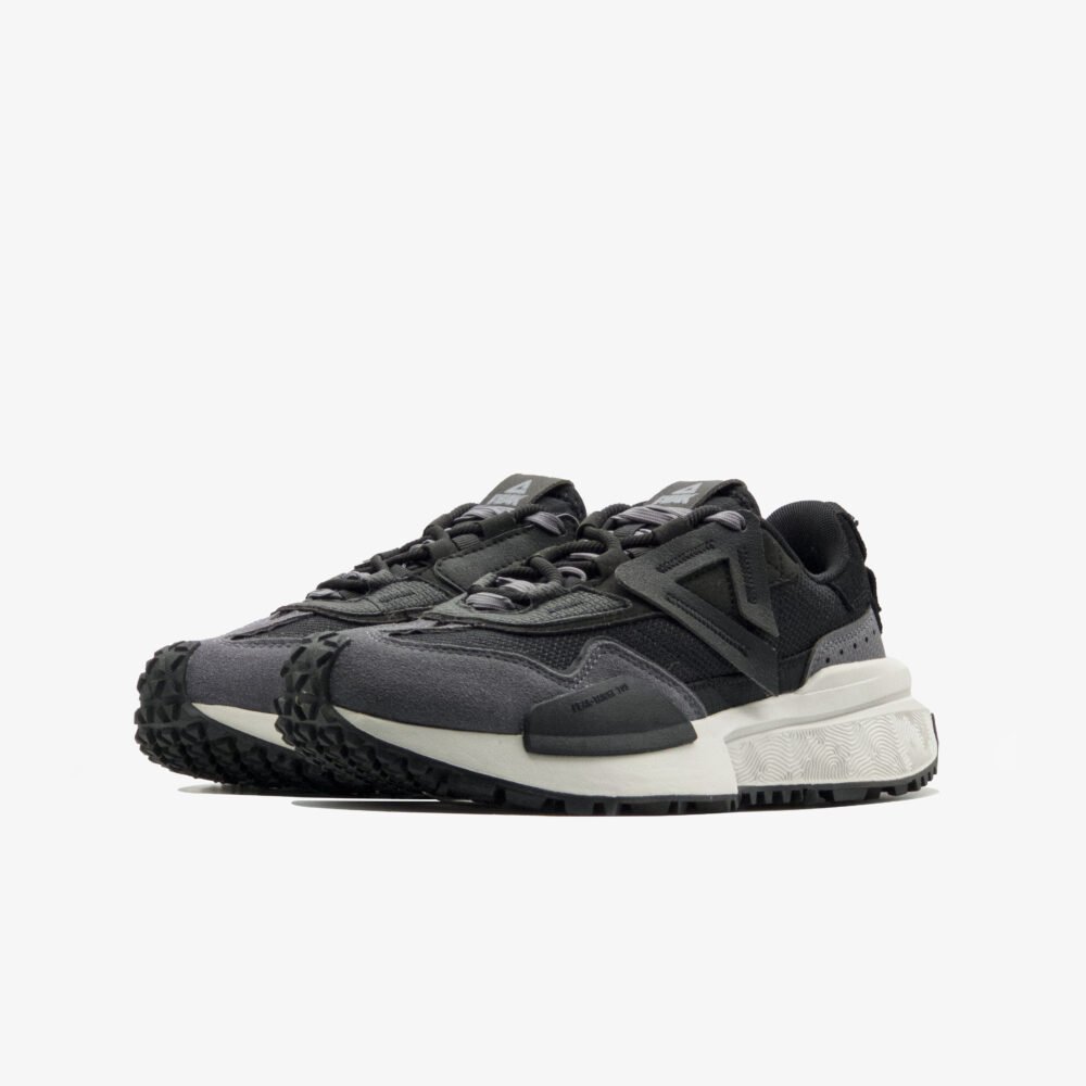 PEAK FASHION CASUAL SHOES BLACK/PALOMA ASH – Image 3
