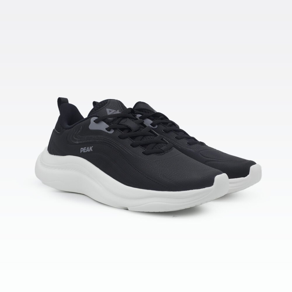 Peak Casual Shoes Black/Off White – Image 2