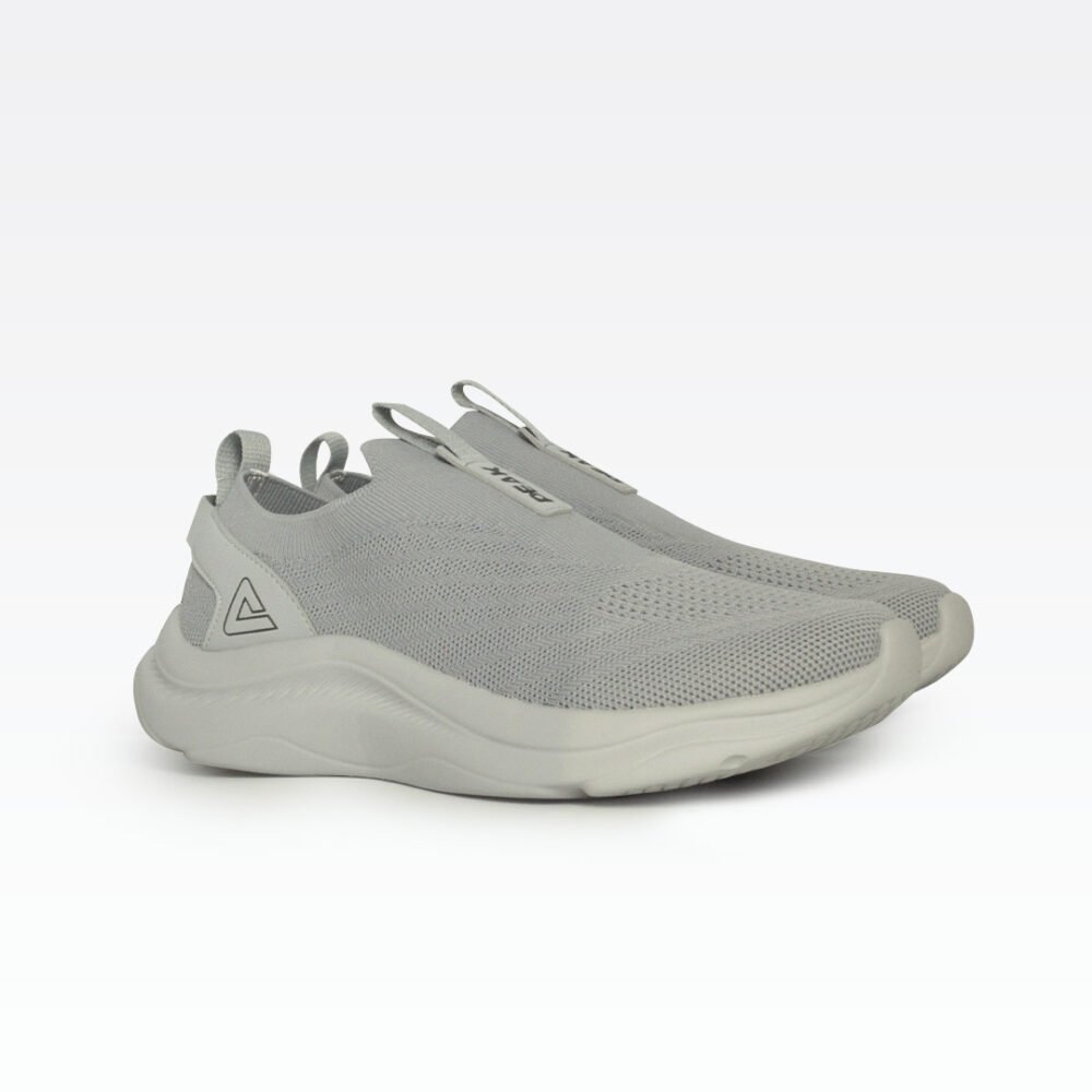 Peak Casual Shoes White Grey – Image 2