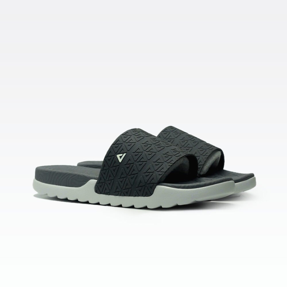 Peak Taichi Slippers Mid Grey/Lt.Grey – Image 4