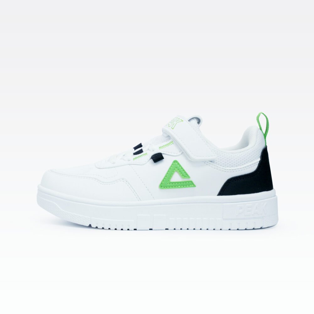 Peak Kid Shoes_White/Green – Image 3