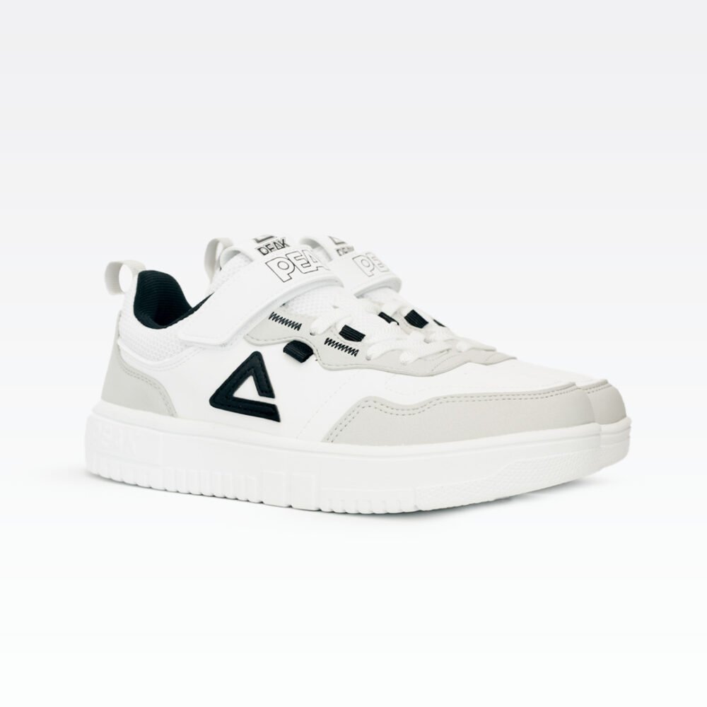 Peak Kid Shoes_White/Grey – Image 2
