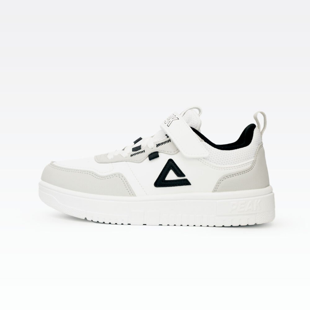 Peak Kid Shoes_White/Grey – Image 3