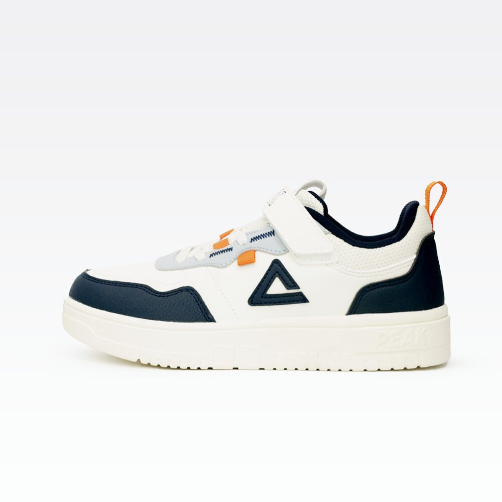 Peak Kid Shoes_White/Navy – Image 3