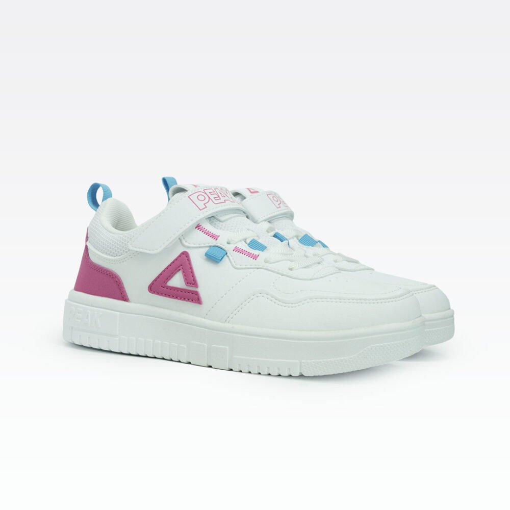 Peak Kid Shoes_White/Rose – Image 2