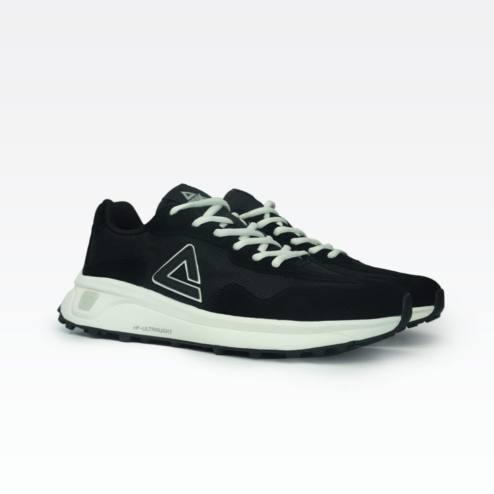 Peak P-Ultralight Sports Shoes Black/Milky white – Image 3