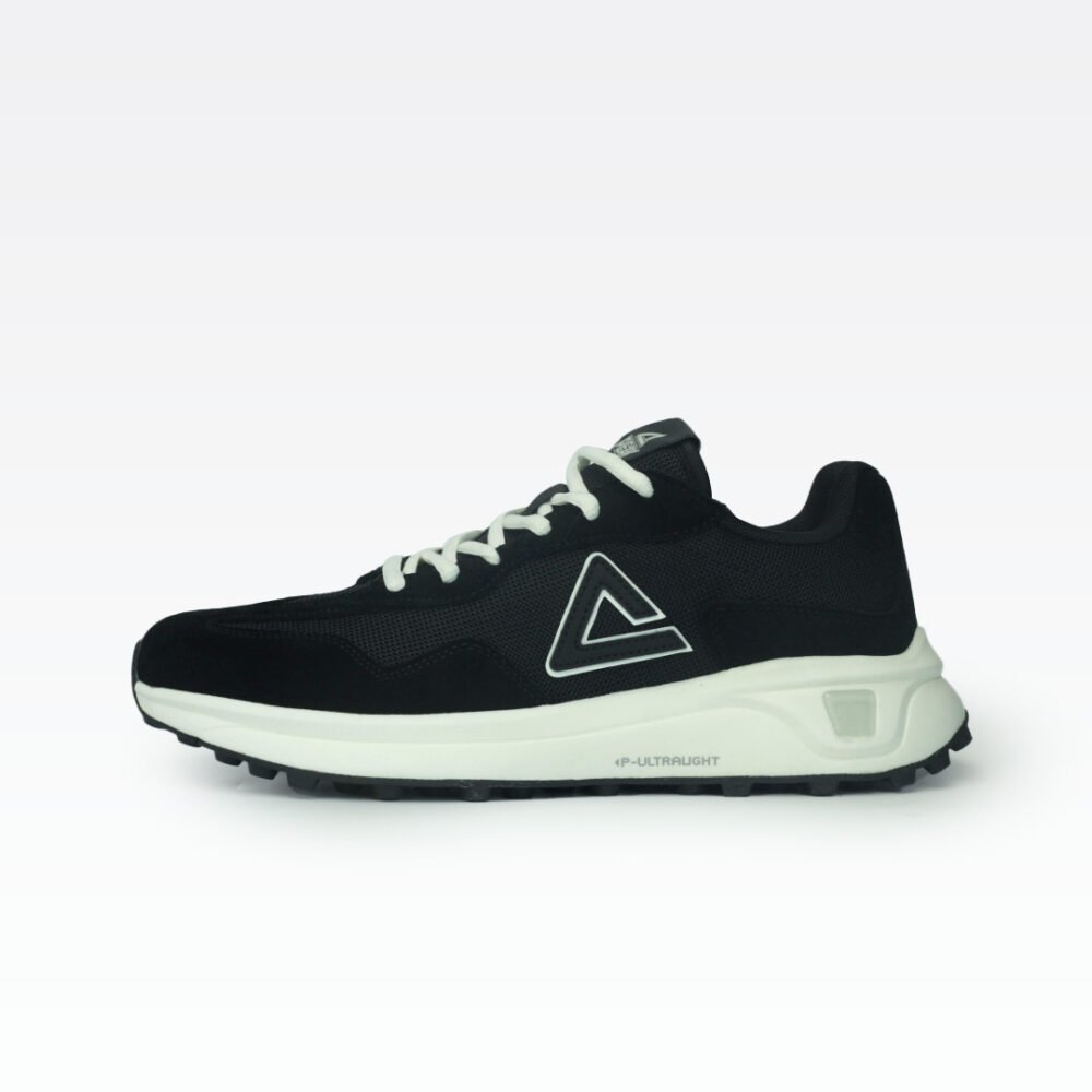 Peak P-Ultralight Sports Shoes Black/Milky white – Image 4