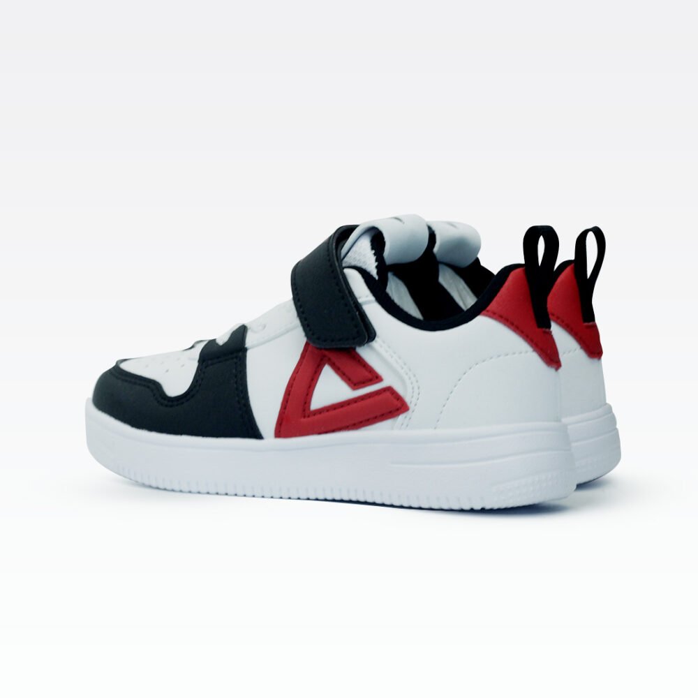 Peak Kid Shoes_White/Black/Red – Image 3
