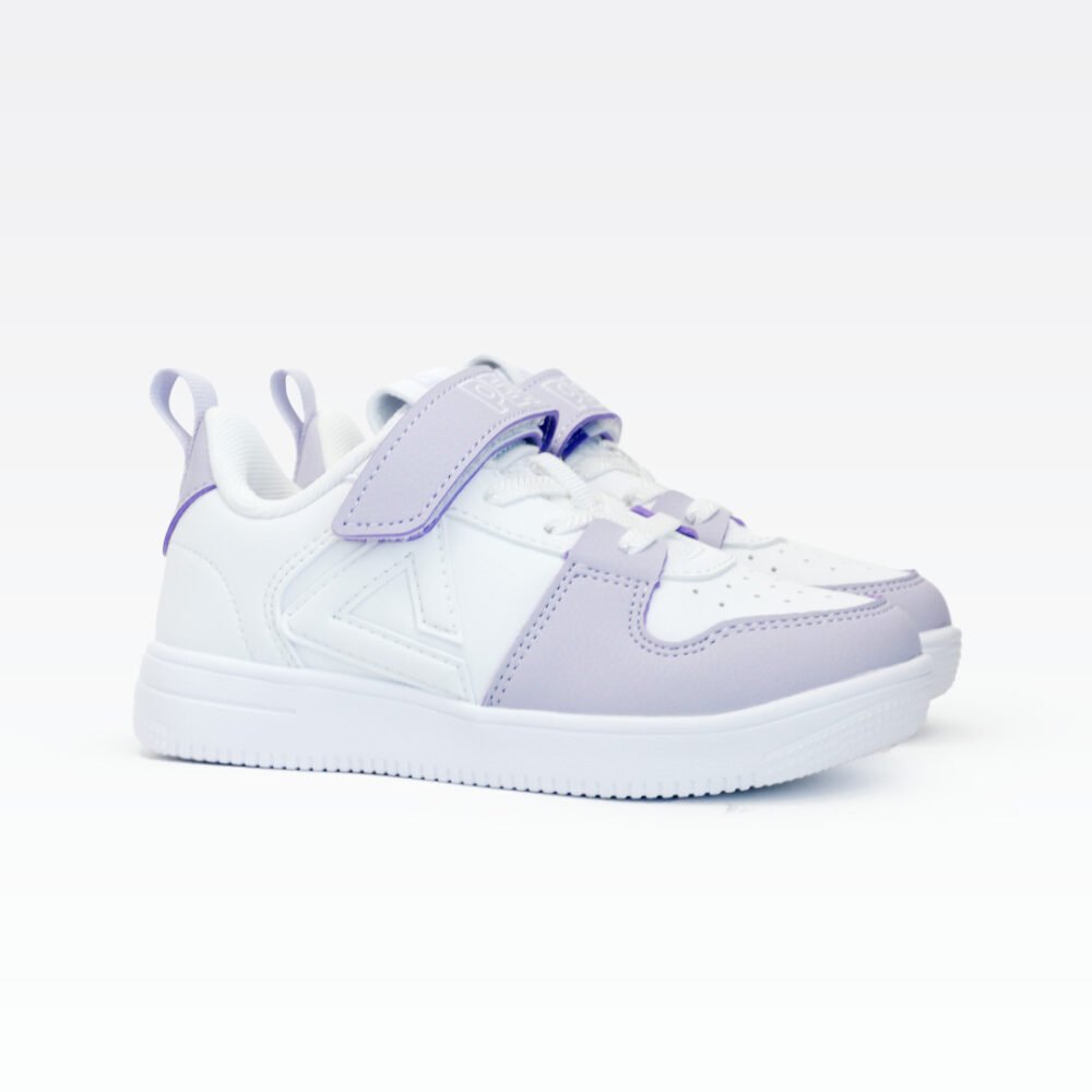 Peak Kid Shoes_White/Purple – Image 2