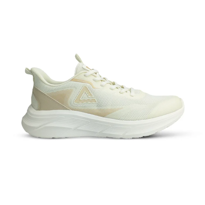 Peak RUNNING SHOES-WHITE/KHAKI