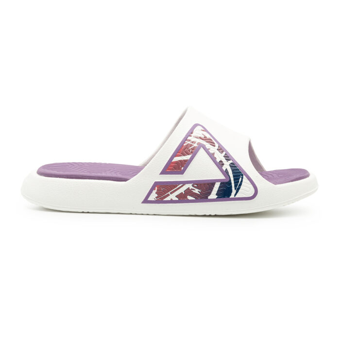 Peak Taichi Sports Slippers White/Purple
