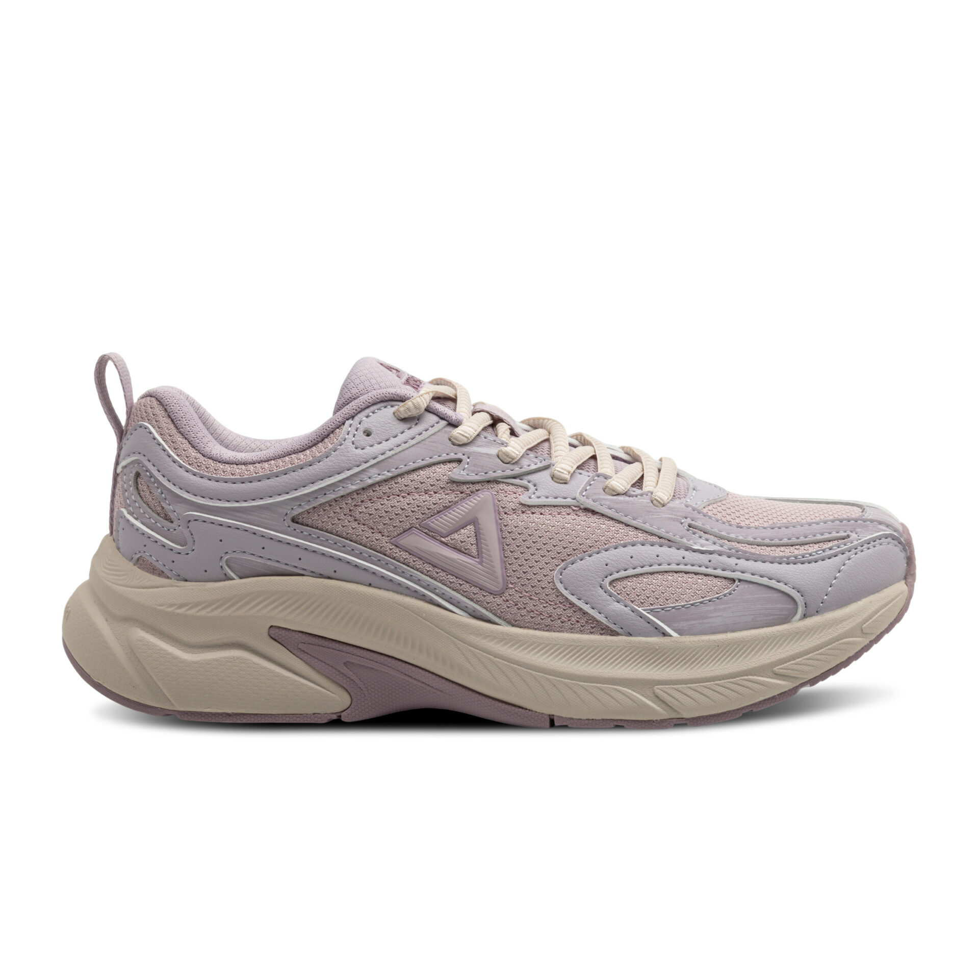 Peak Taichi Walking Shoes Silver Purple