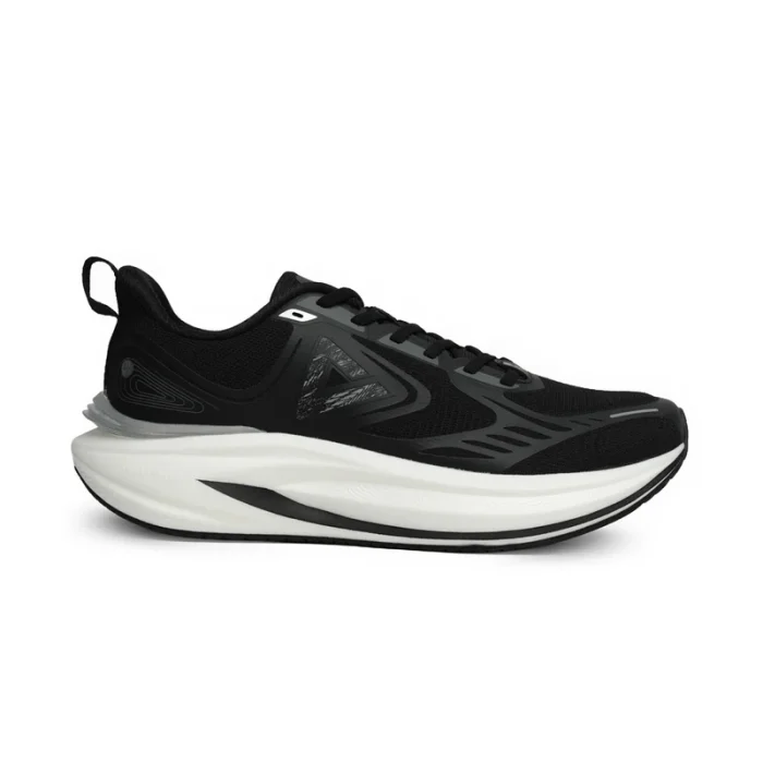 PEAK TAICHI CUSHION RUNNING SHOES BLACK/WHITE_