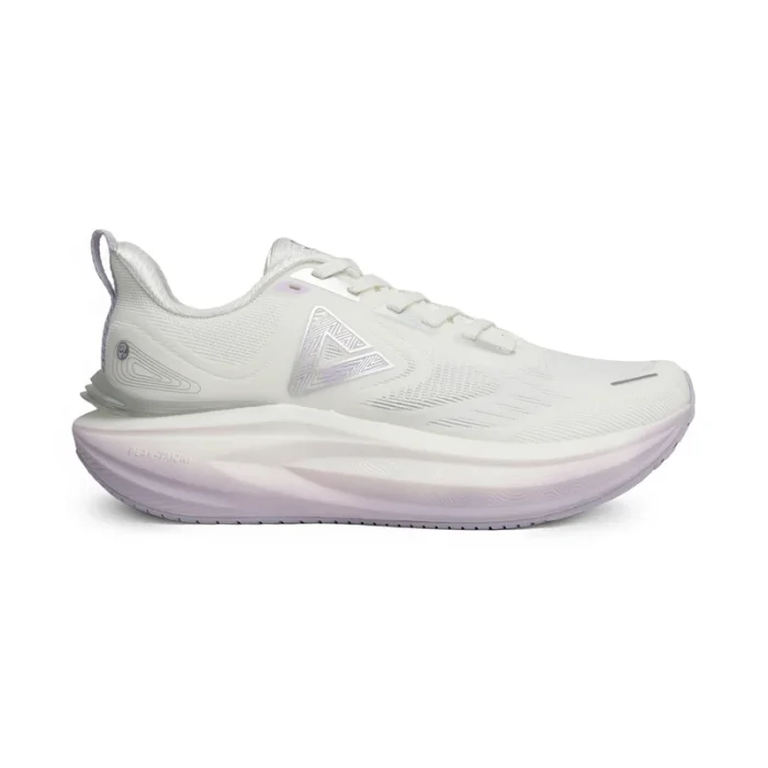 PEAK TAICHI CUSHION RUNNING SHOES_WHITE/PURPLE